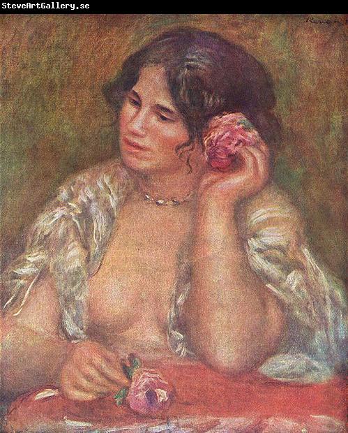 Pierre-Auguste Renoir Gabriele mit Rose